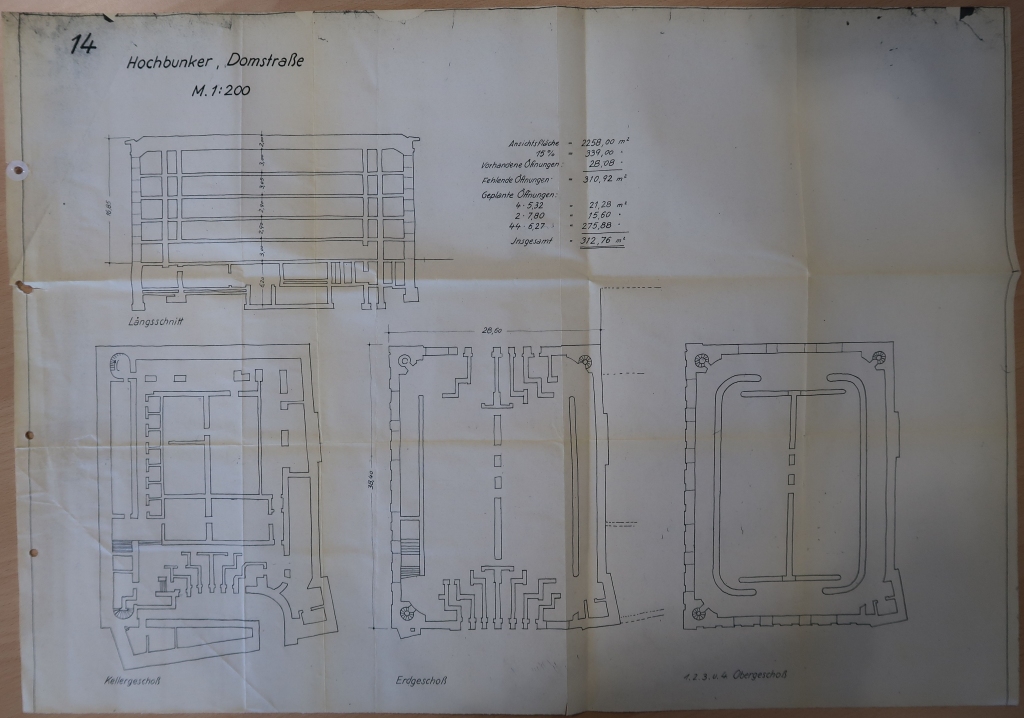 Dokumentation Hochbunker Domstraße, Köln